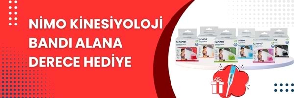 Nimo Kinesiyoloji Bandı Alana Dijital Derece Hediye!